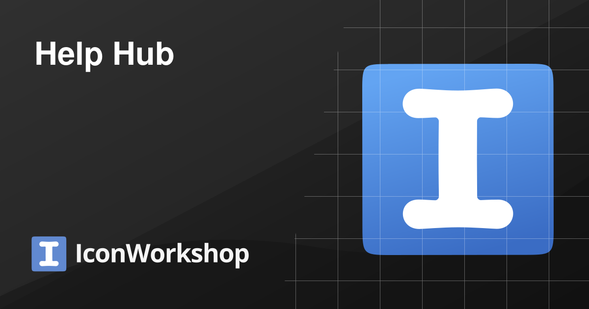 Help Hub | Axialis IconWorkshop